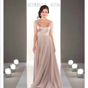 Sorella Vita Dusty Rose Bridesmaid dress